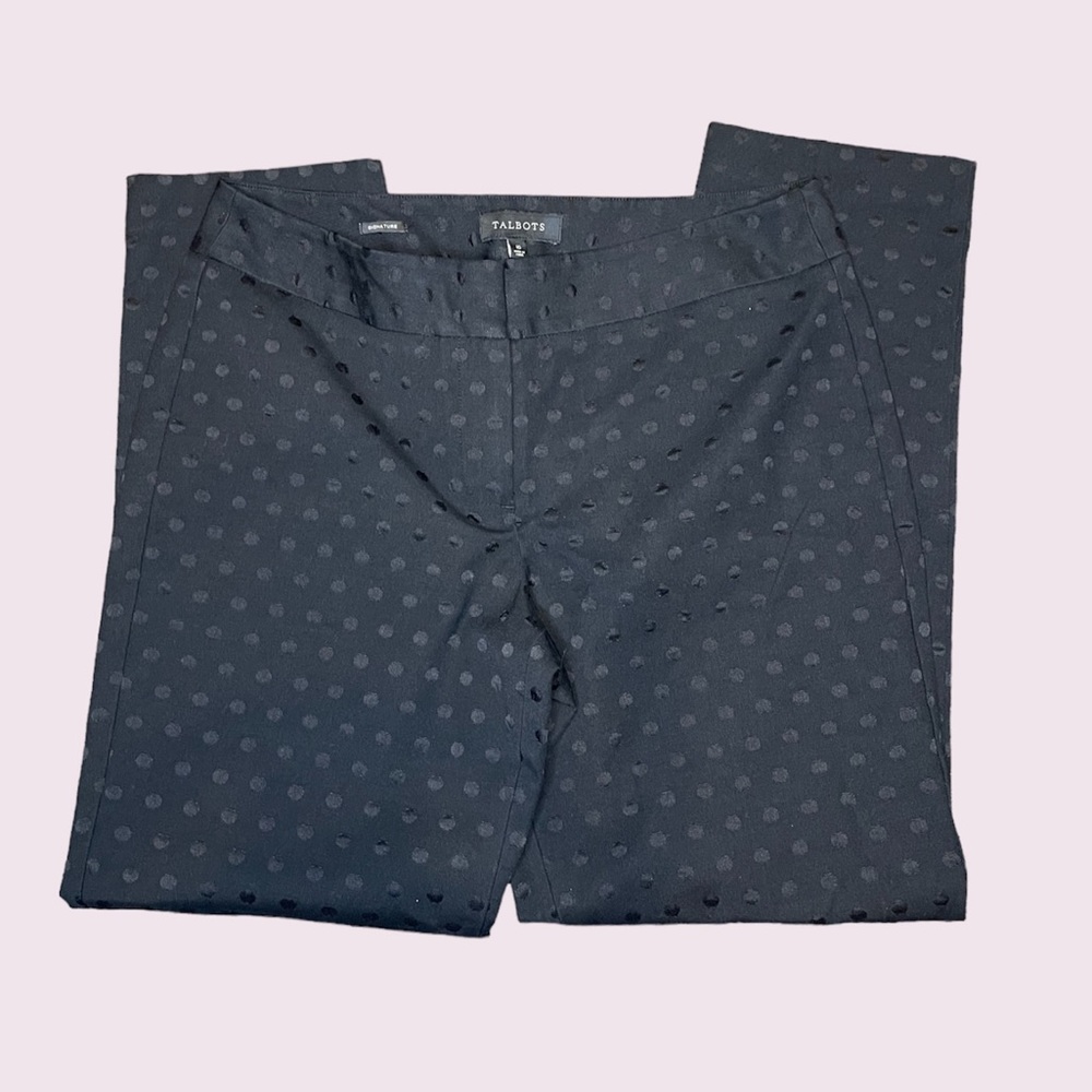 Talbots Polkadot Pants